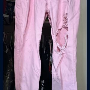 Fashion Nova Pink Skinny Jeans